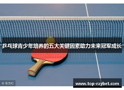 乒乓球青少年培养的五大关键因素助力未来冠军成长